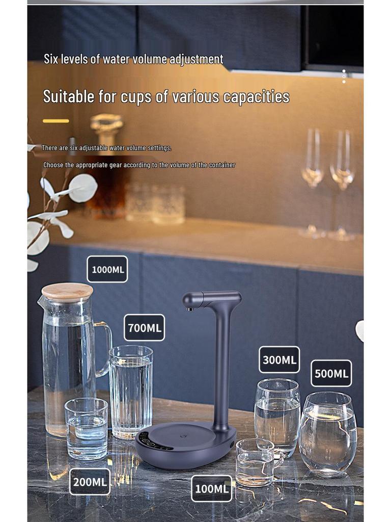 Electric Household Bottled Water Dispenser Pump: Fully Automatic Mineral Water Dispenser