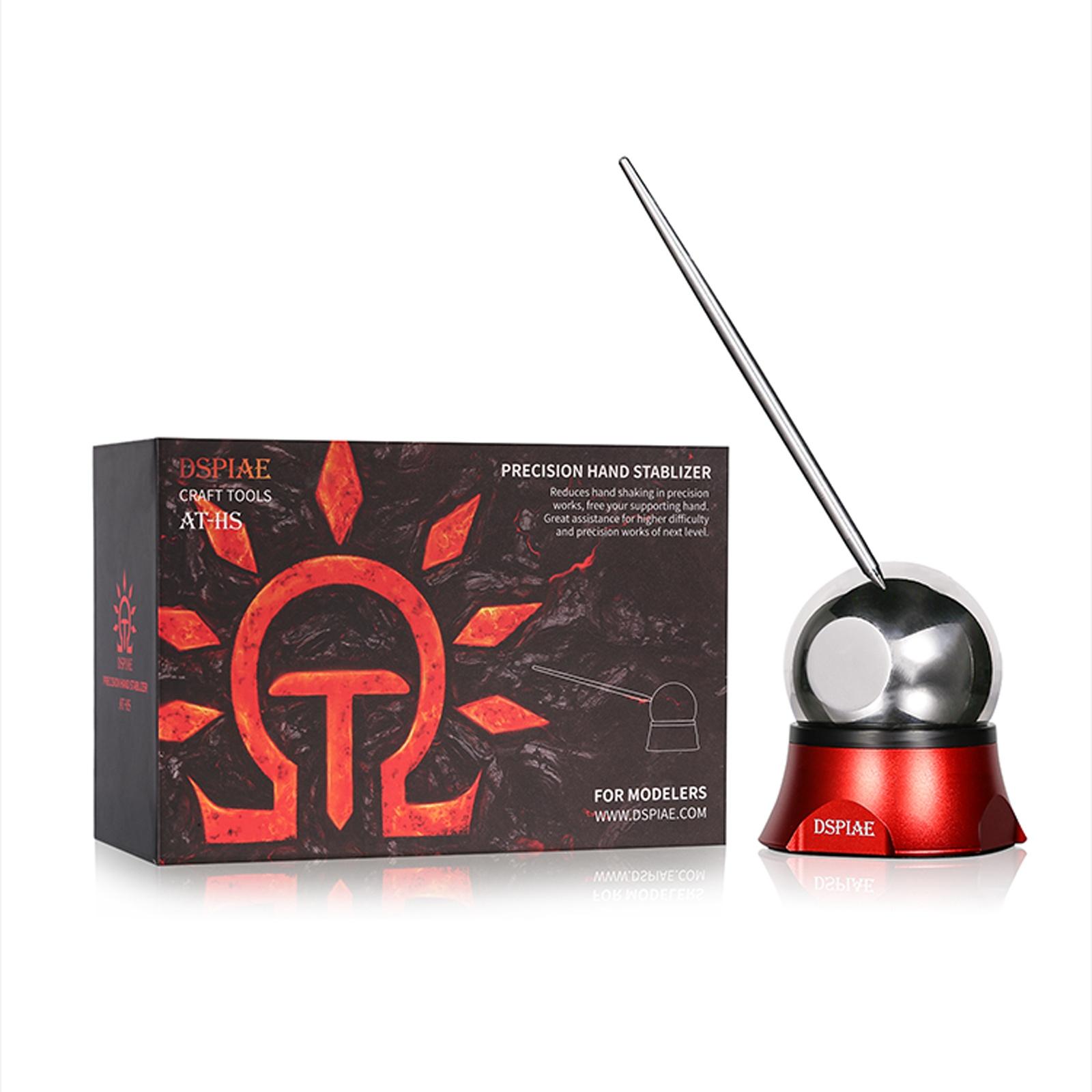 

DSPIAE AT-HS прецизионный ручной стабилизатор Diy красный модельный инструмент противотрясущий поручень водяная наклейка травление лист модель хобби инструмент DIY