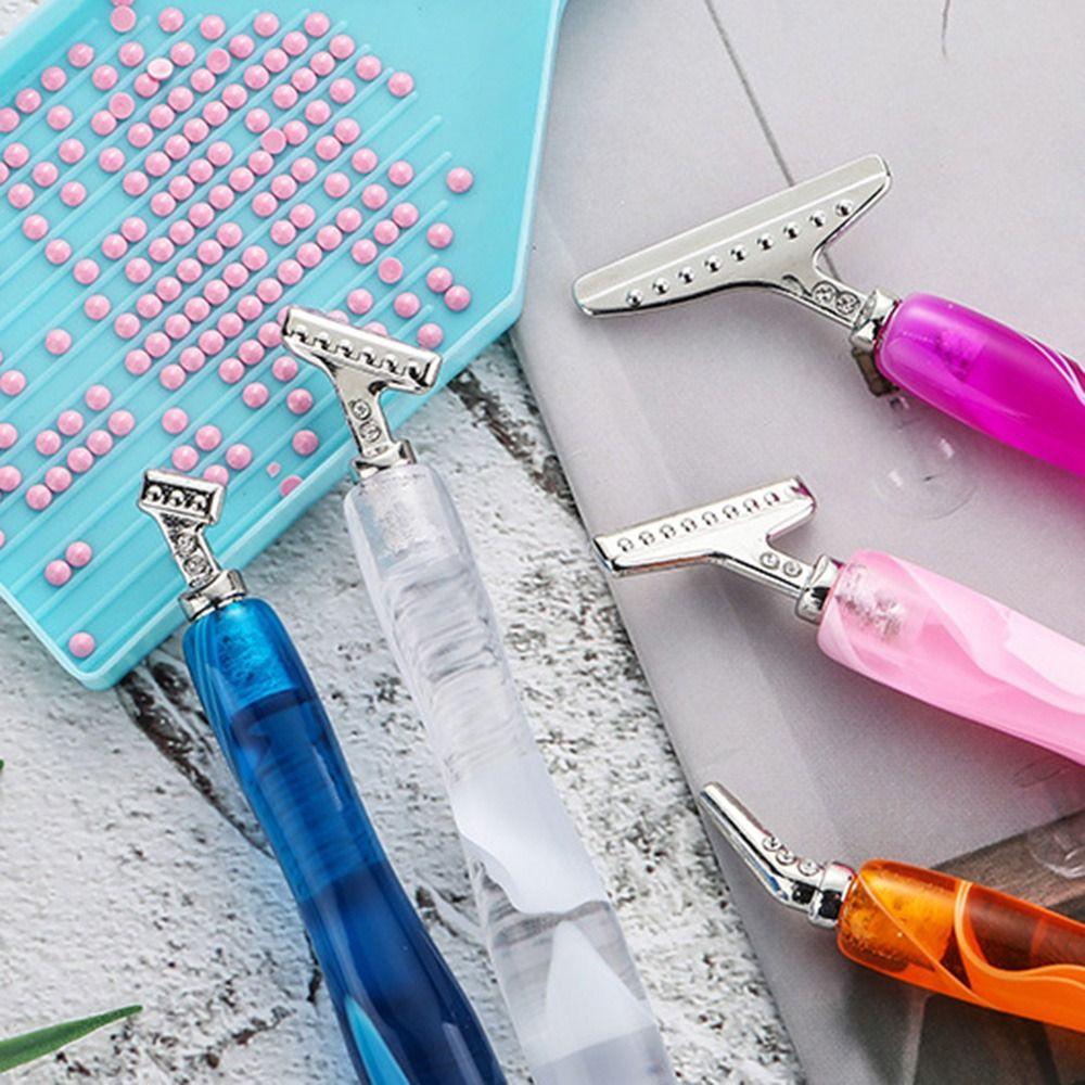 Replace Pen Head Resin Painting Pen Glitter Diamond 5D Diamond Painting Pen Fashion   Kids