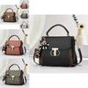 Trendy Colorful Small Handbag For Women 2024 Stylish Pu Material Crossbody Bag
