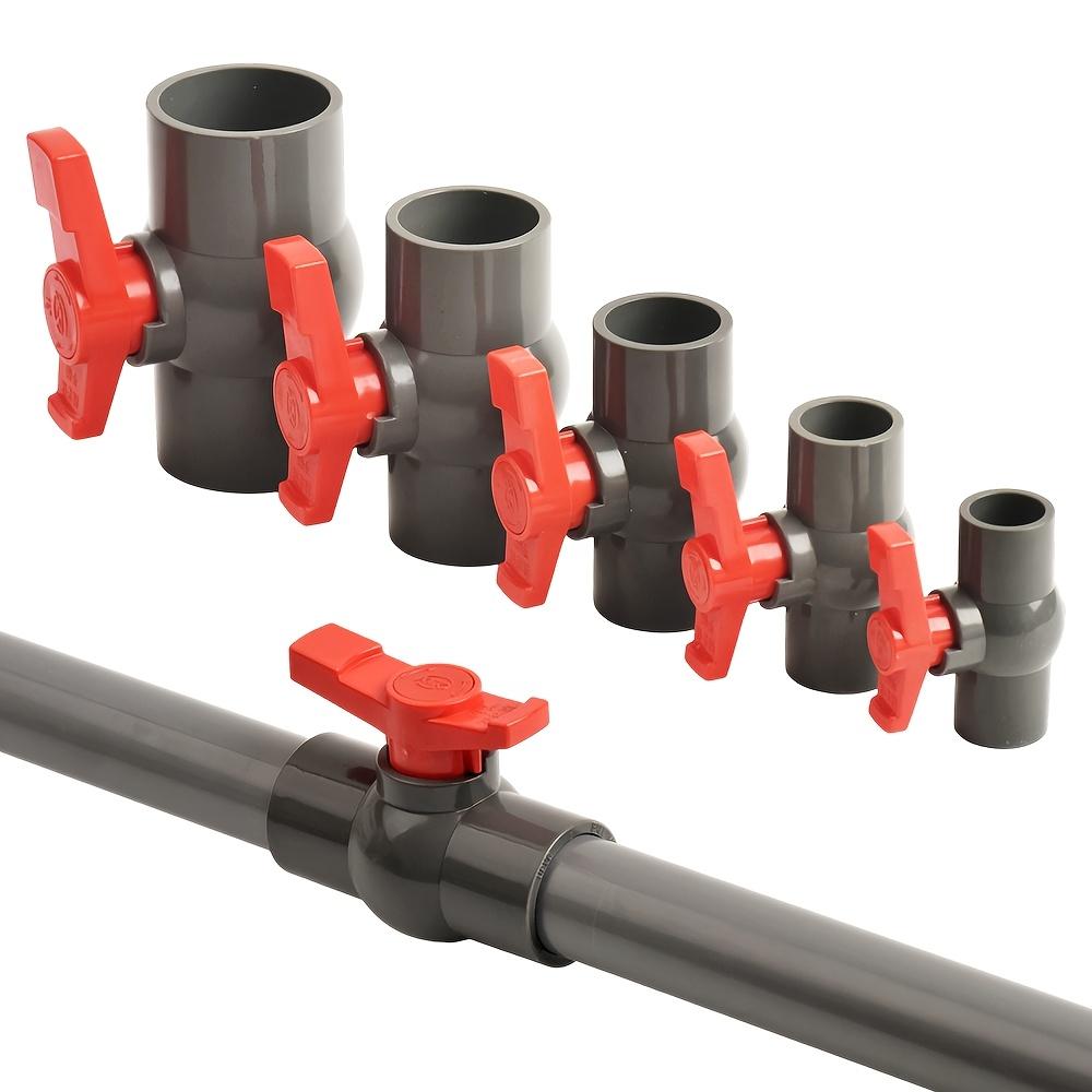 2pcs Quick Connection Valve For Agricultural Forestry Irrigation Household Pipes Quick Repair High-Flow Connection Valve
