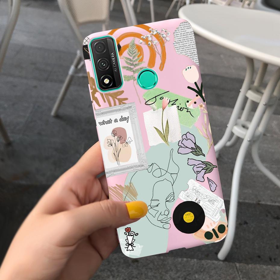 For Huawei P Smart 2020 Phone Case Lovely Printing Jelly Silicone TPU Soft Cases For Huawei P Smart 2020 POT-LX1A Funda