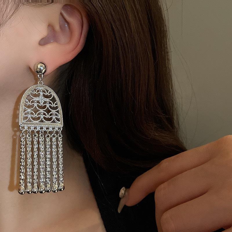 Silbernadel Einfache Silberne Metallstecker