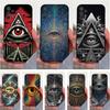 Illuminati Art Eye Occult Case For Samsung S22,S21,S9,S25,S24,S23,Ultra,FE,S20,S10,Plus,Lite,Soft Silicone Black