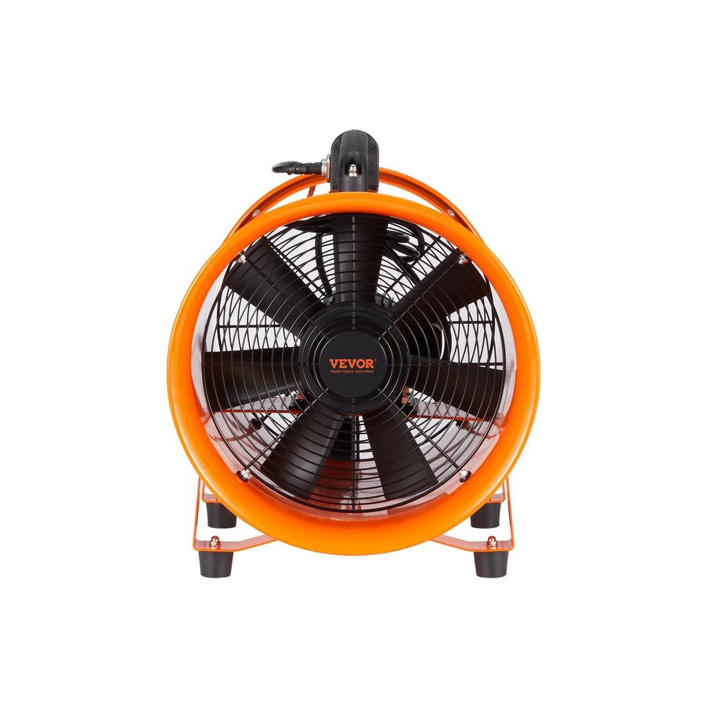254mm Extractor Fan Blower Portable 5m Duct Hose Ventilator Industrial