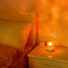 New Rotating Dynamic Flame Water Ripple Atmosphere Light Projection Starry Sky Romantic Bedroom Bedhead Decoration Nightlight