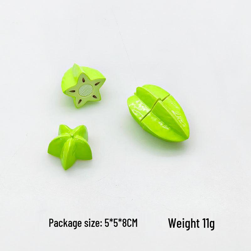Kids' Kitchen Fruit & Veggie Chopper Toy Set for Girls - Peeling & Role-Play Fun with Durian