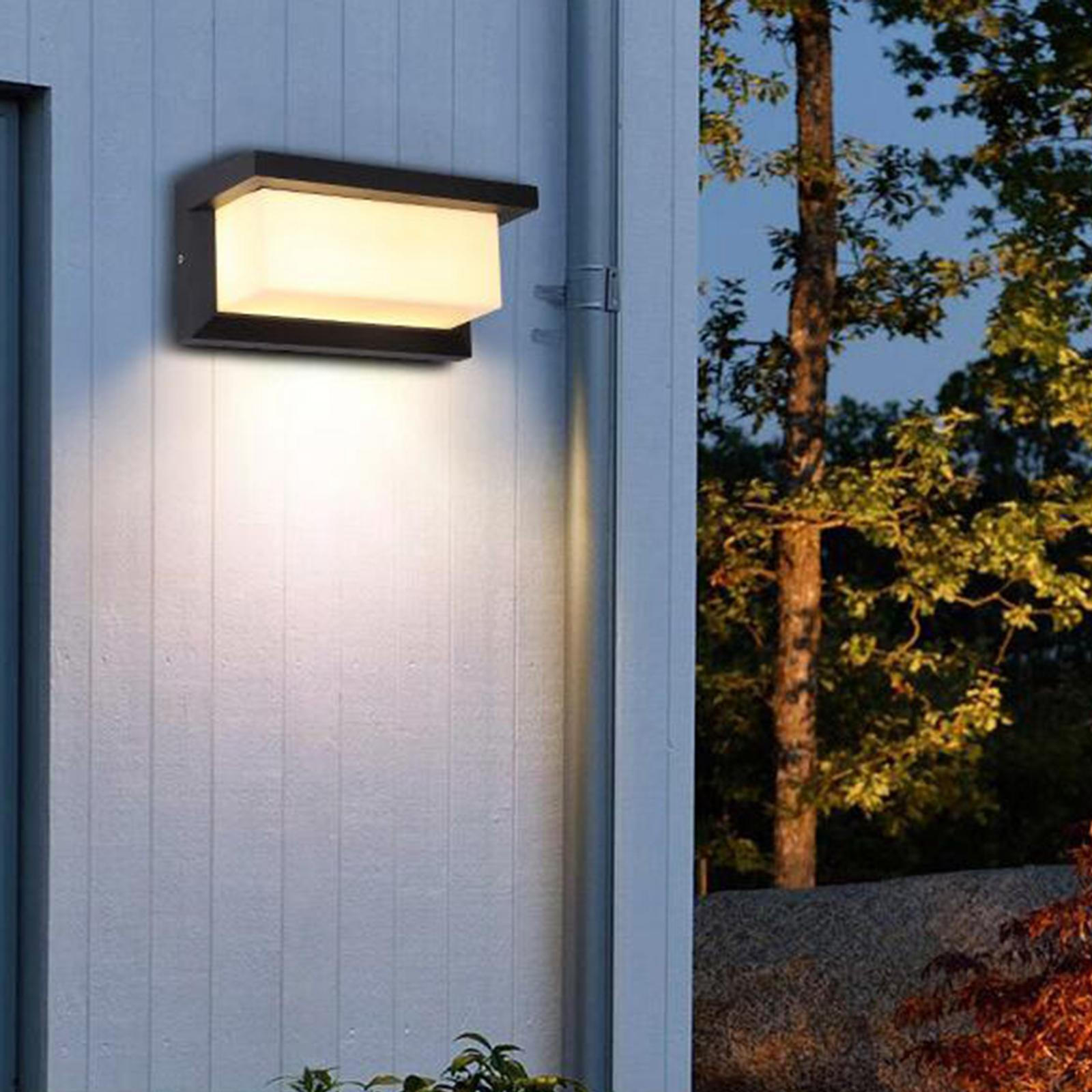 

Movement Outdoor Outside Wall Lantern Style 4_Warm White