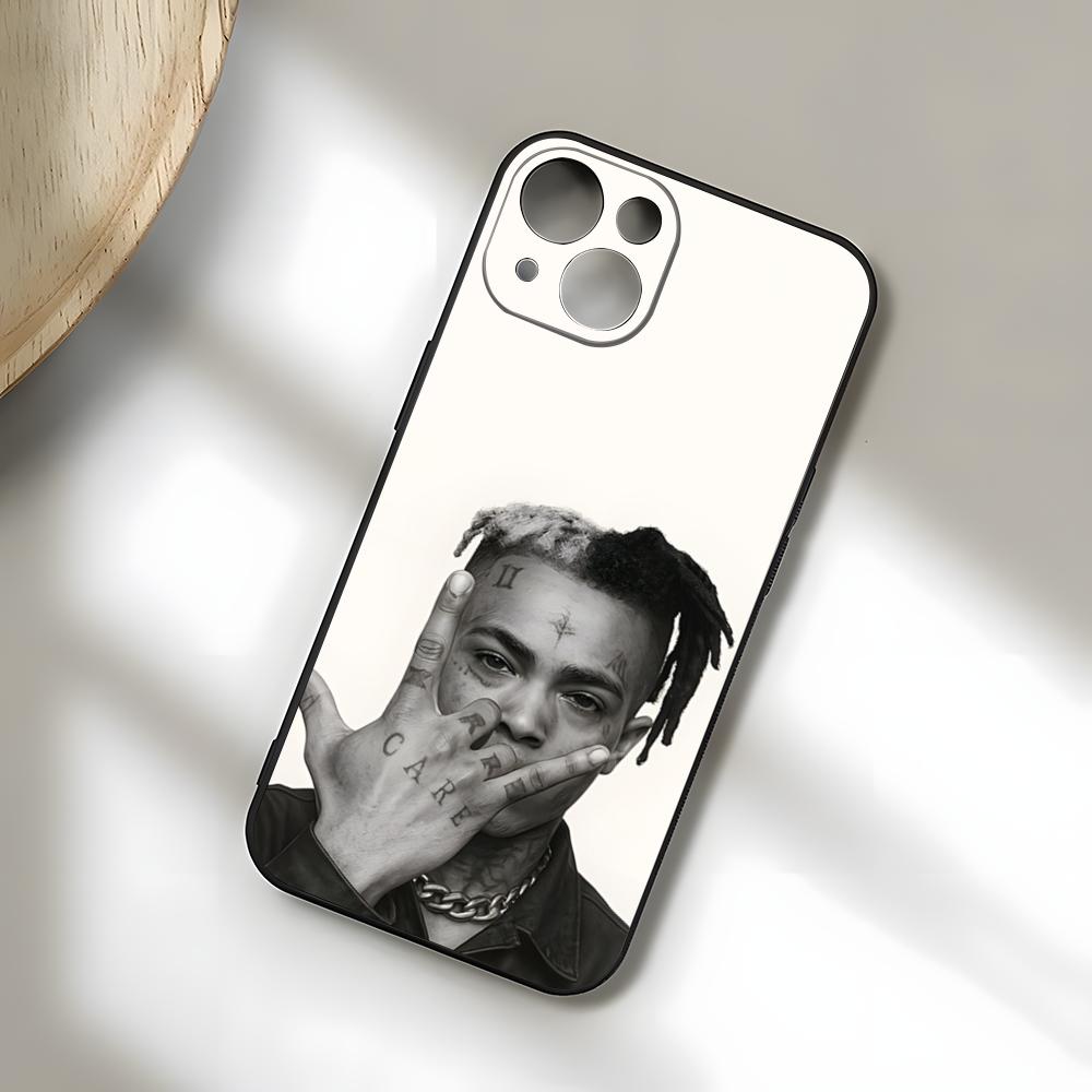 Rapper XXXTENTACION Phone Case For IPhone 17 Pro Max 15 Pro 16 14 Plus 12 13 Mini 11 Pro Shockproof Soft Cover