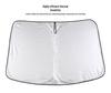 Tesla Model 3 Front Windshield Sunshade - Double Layer Heat Insulation and Sun Protection