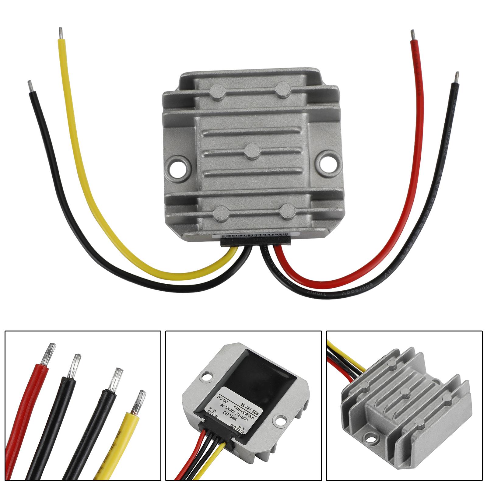 

Step Down DC/DC Buck Converter 12V/24V to 7.5V 6A Regulator Power Module