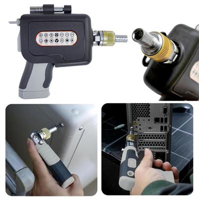 Mehrfachschraubendreher-Set Ergonomisches Design Ratschenmechanismus 180-Grad Multi-Winkel Elektroschraubendreher mit