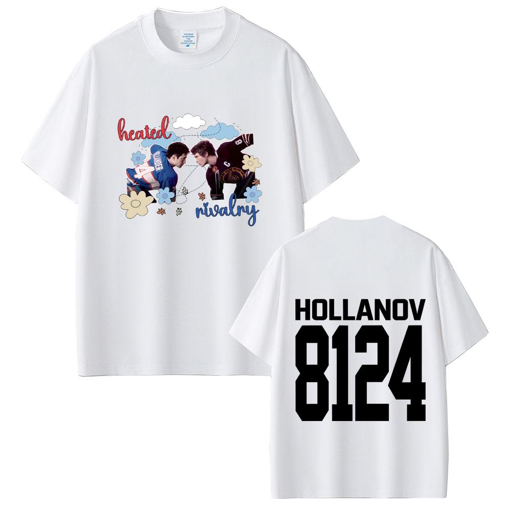 Heated Rivalry Shane Hollander Ilya Rozanov Hollanov 2481 Graphic Tshirt Men Women  Fashion Streetwear Male Soft Cotton Tees