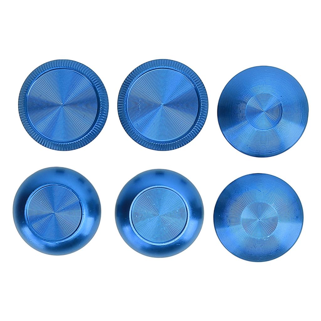 Metal Thumbsticks for Edge Controller Plug and Play Interchangeable Analog Joystick for Switch Pro Controllers Blue