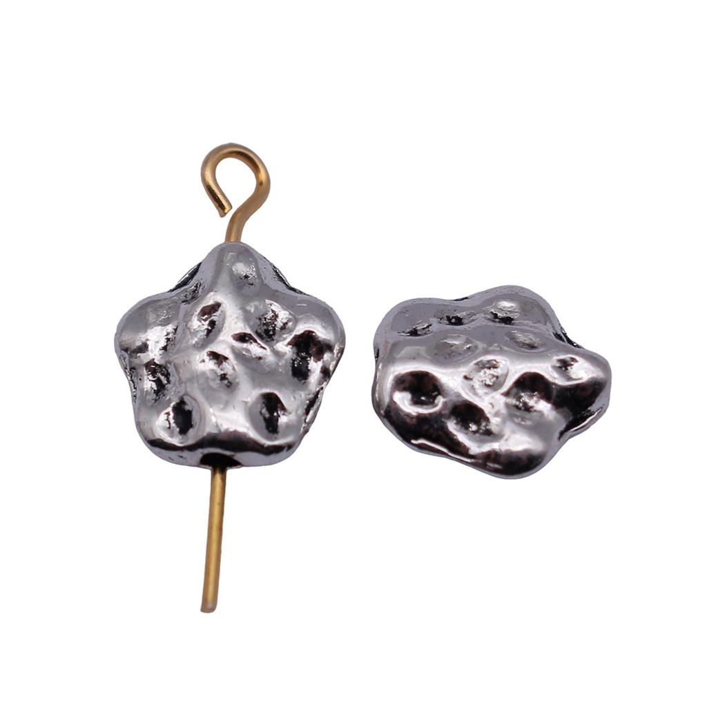 Runde Perlen mit kleinem Loch Antike Metallanhänger Abstandshalter Schmuckherstellung Zubehör