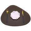 Nordic Faux Leather Waterproof Heat-Resistant Dining Placemat & Coaster Set
