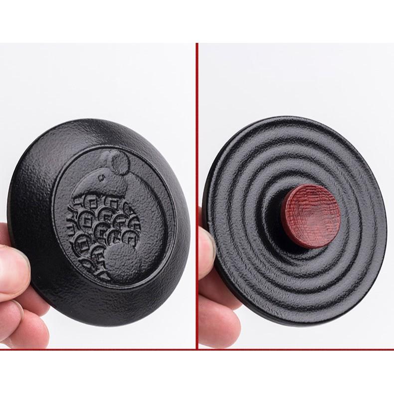 Bluestone Glaze Ceramic Quick Tea Cup One Pot Two Cups Portable Storage Bag Kung Fu Tea Set