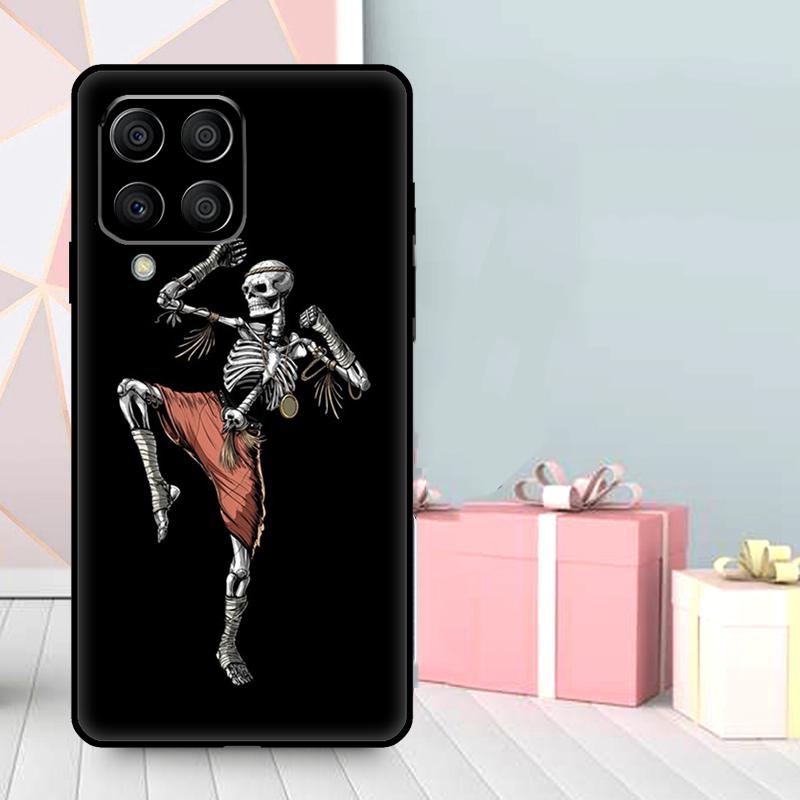 Muay Thai Fight Boxing Case For Samsung Galaxy M35 M56 M12 M06 M32 M52 M55 M15 M11 M13 M14 M16 M36 M31 M53 M34 M54