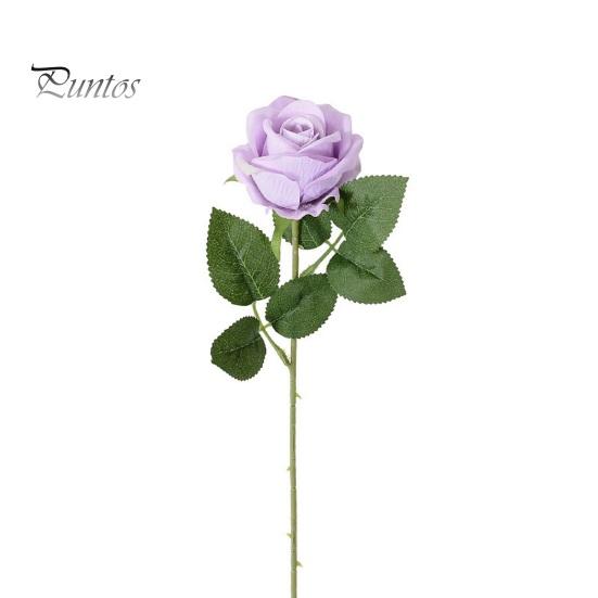 Simulated Flower Decor Artificial Rose Branch with Stem Home Wedding Party Faux Floral Arrangement Indoor Outdoor Garden Decoration Photo Props