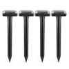 1/2/4Pcs Solar Ultrasonic Mole Repellent Effective Safe to Use Simple Installation Outdoor Mouse Repellent Waterproof Spikes Stakes