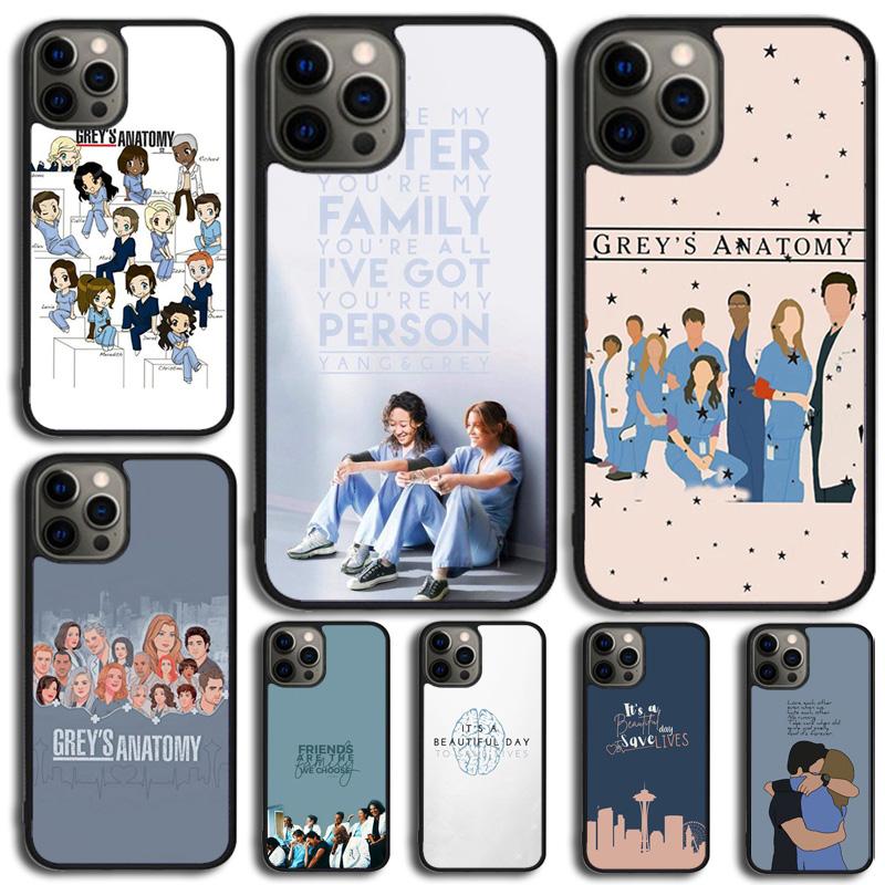 Greys Anatomy Phone Case Cover For iPhone 17 Air 16 15 14 Plus 11 12 13 Pro Max Apple max