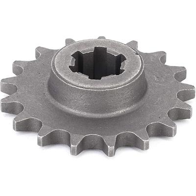 For T8f Front Sprocket Sprocket, Metal Sprocket Fits for 2 Stroke ATV Quad Dirt Pocket Mini Motorcycle(17 Teeth)