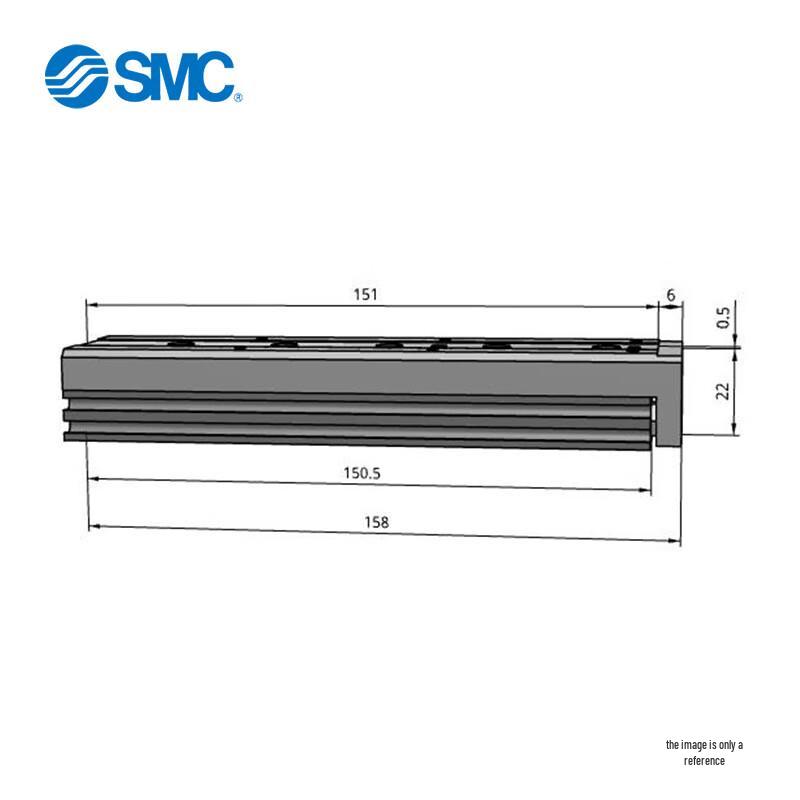 SMC MXSL Series Symmetrical Pneumatic Slide Table
