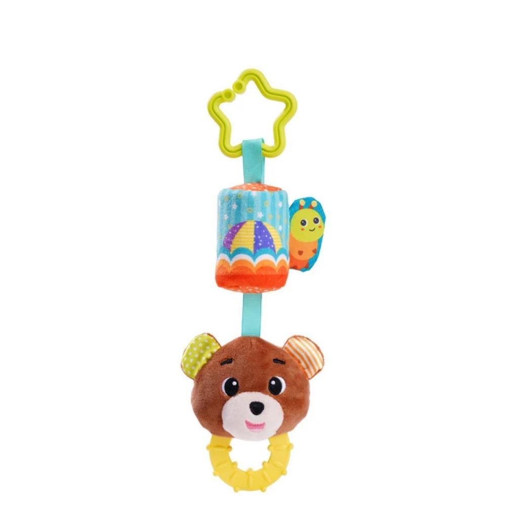 Stroller Toys Baby Hanging Rattle Toys Soft Baby Music Plush Activity Crib Mobie Rabbit Star Shape for Toddlers Baby  Boys Girls