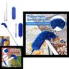 Gutter Cleaning Brush With Telescopic Extendable Pole For Home Maintenance And Dust Removal