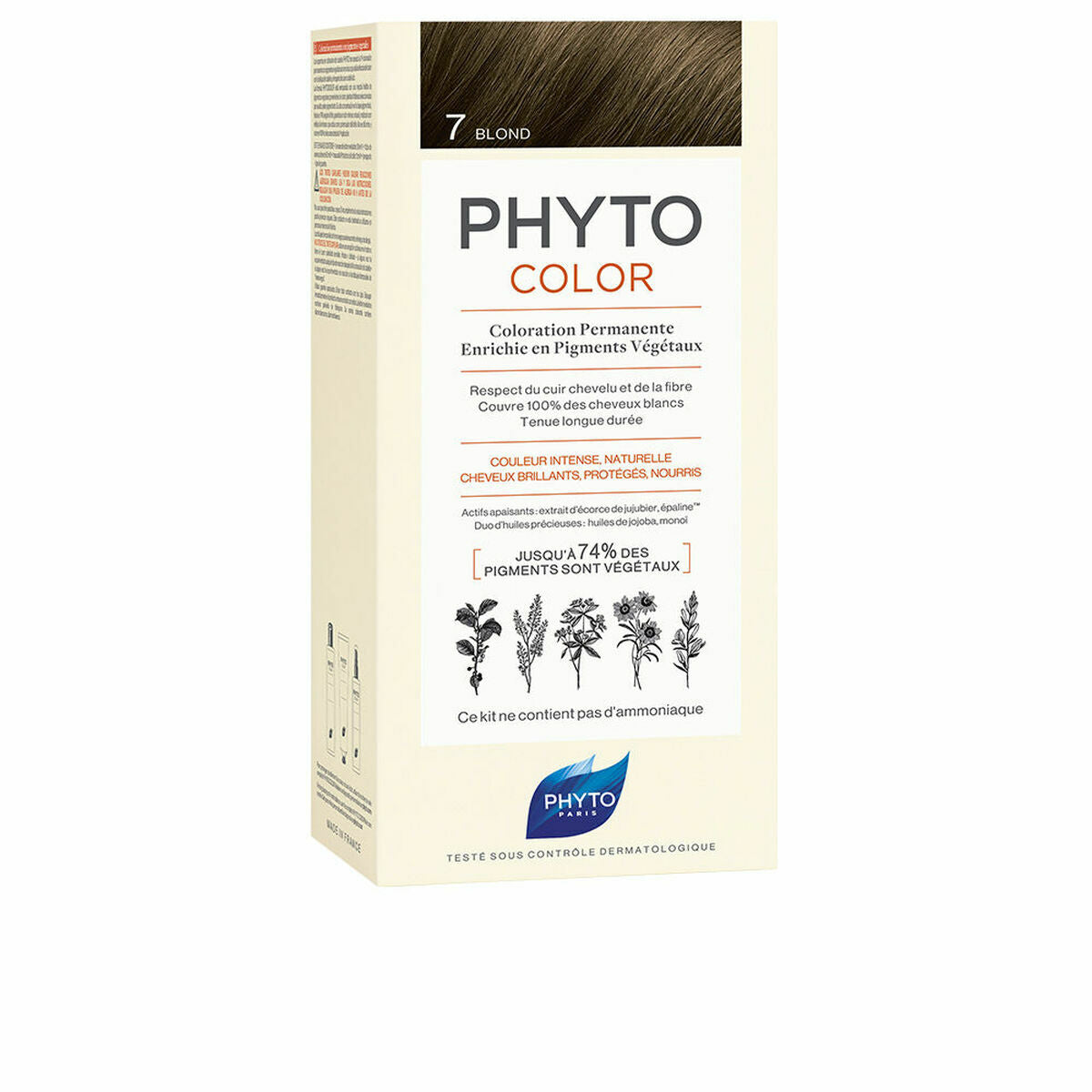 

Стойкая краска для волос PHYTO PhytoColor 7-rubio без аммиака