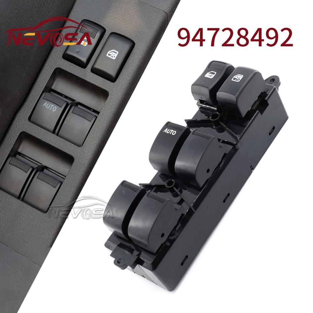 

NEVOSA For Isuzu D-Max Dmax Pickup 2012- HOLDEN COLORADO MU-X Power Window Control Switch Glass Button 8-97417469-0 94728492 LHD