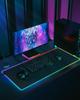 Black Shark Manta P7 Gaming Mouse 900mm x 400mm x 11 RGB Modes Pad, XL, 4mm, RGB, Non-Slip, Large,