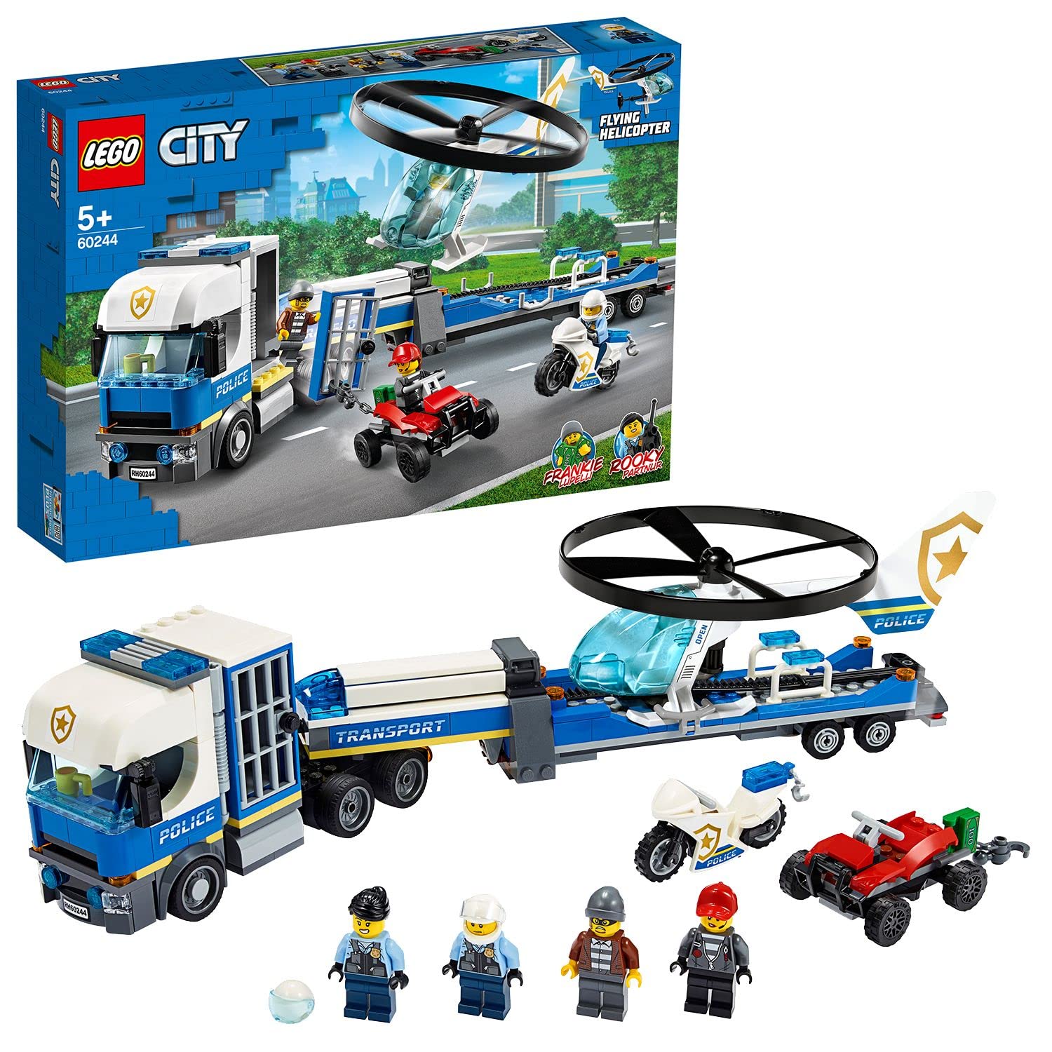 

LEGO City Police Helicopter Transport 60244