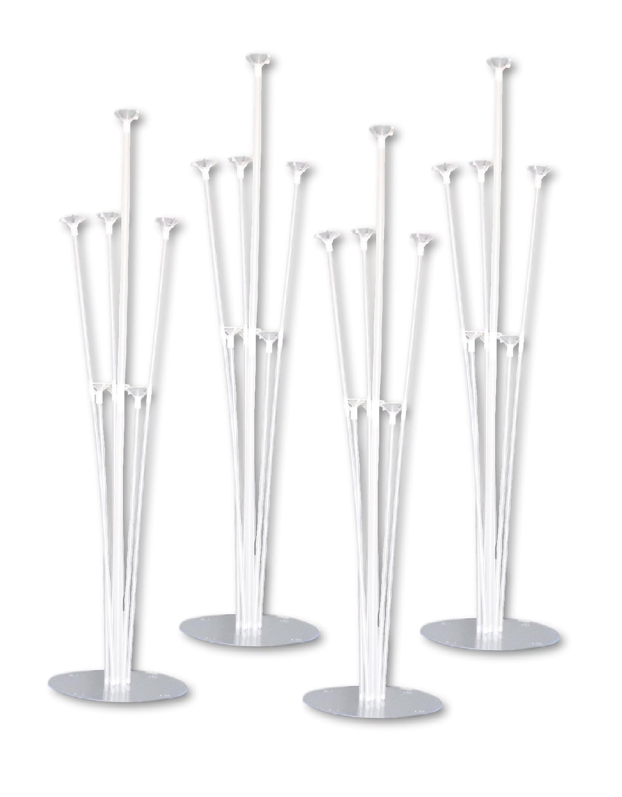 

La Kissa Balloon Stand Set of 4 Self-standing 3D Balloon Decor Easy Assembly Instruction Manual Perfect for Birthdays Celebrations Opening Parties