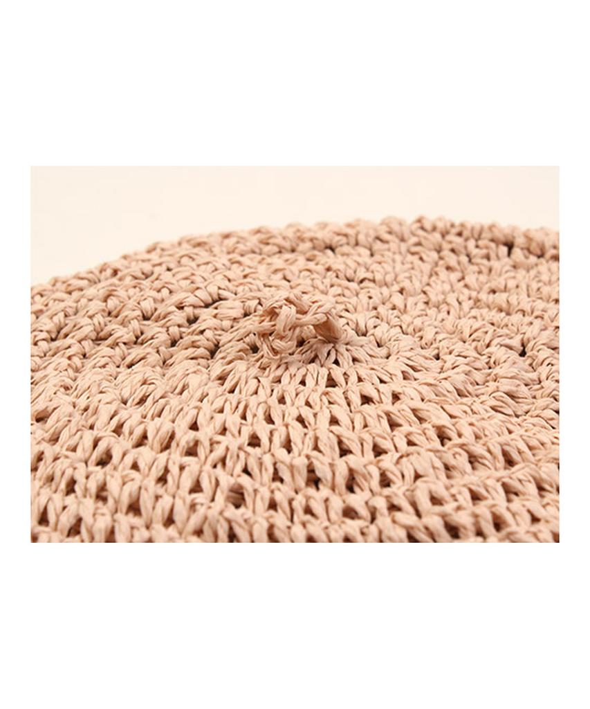 Yunibeosyeolkemiseuteuli Rattan Pink Beret
