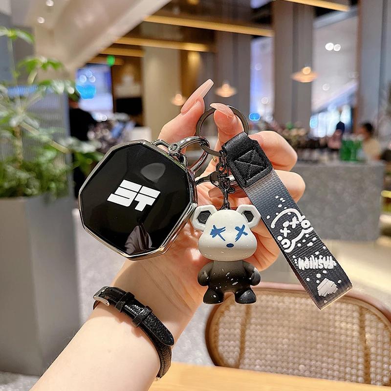 

Chery Jetour Traveler T1 T2 Keycase Modification Accessories Personalized and Cute Hanging Buckle чорний