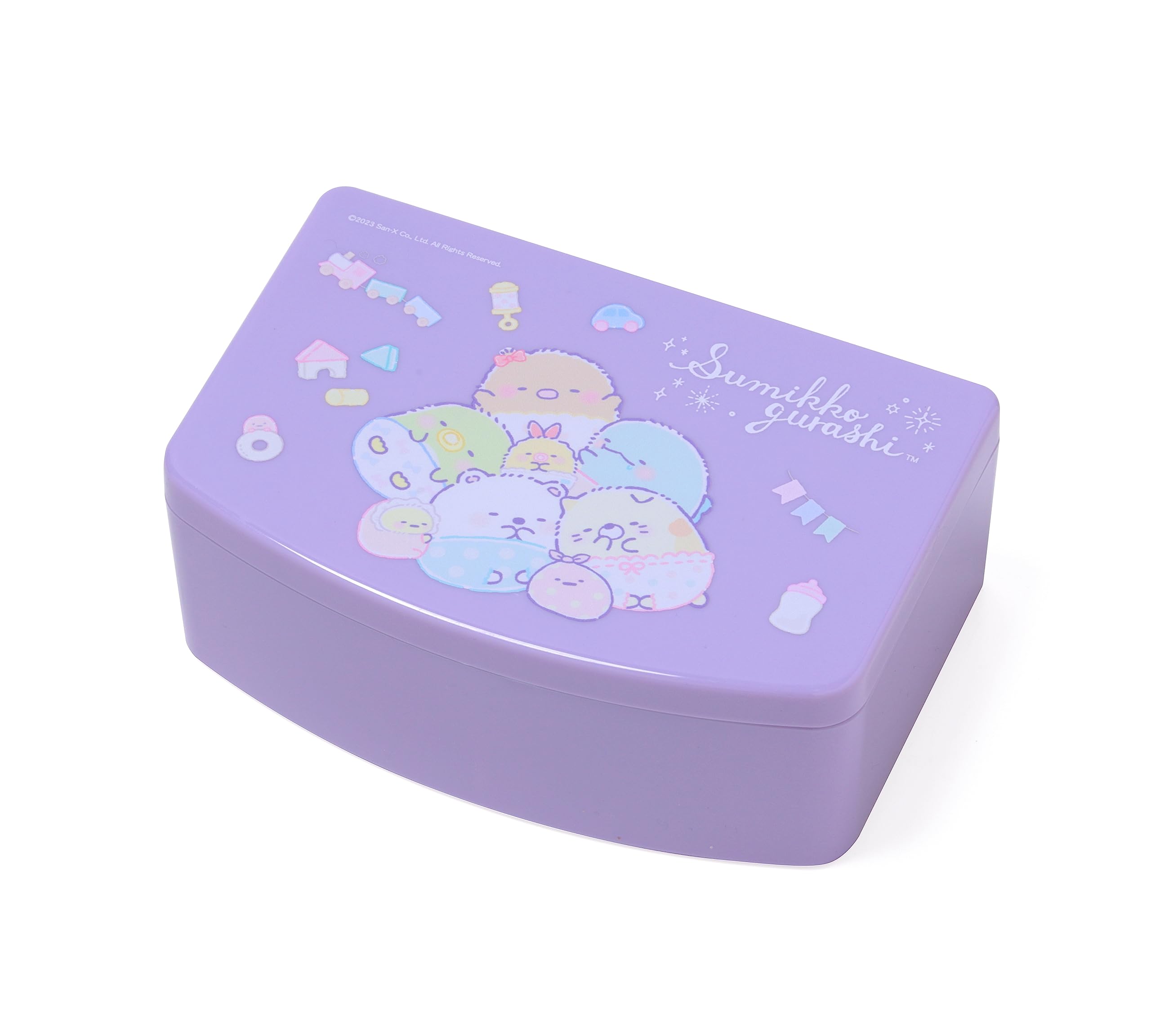 

Косметический набор Wraith Sumikko Gurashi Cosmetic Box с зеркалом, фиолетовый 230707