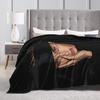 Tom kaulitz Bill Kaulitz  Blankets  Warm Soft Fashion Plush Throw Blanket For Outdoor Picnic Flannel Bedspread Bed Cover