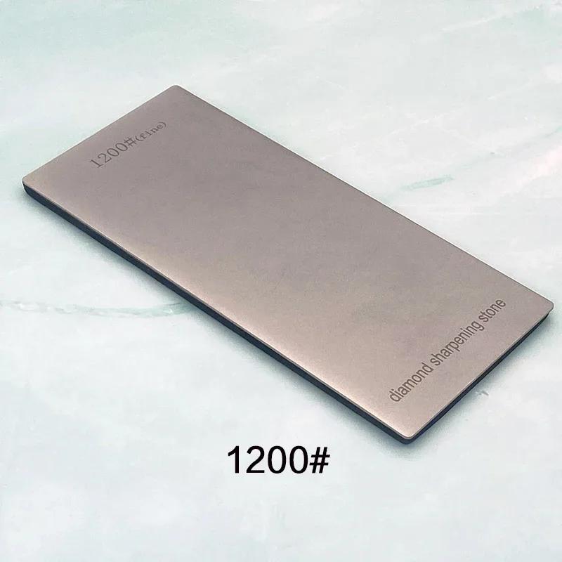 120/600/1500/3000 Grit Diamond Sharpening Stones Knife Sharpener Anti-skid Base Kitchen Knife Sharpening Tool Set Flake Plate