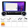 10.1 palcové autorádio Android Carplay Multimédia QLED Dotyková obrazovka Stereo Auto Audio FM RDS Navigace GPS