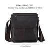 The First Layer of Cowhide Retro Bag Cover Shoulder Bag Commuter Leather Bag Men's Bag Leather High-end Men's Messenger Bag