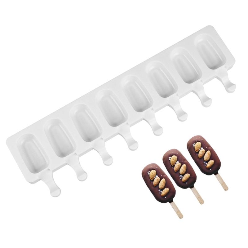 Melting Ice Cream Shape Silicone Mould Plasters Cup Candle Concrete Crafting Reusable Artisanal Tool