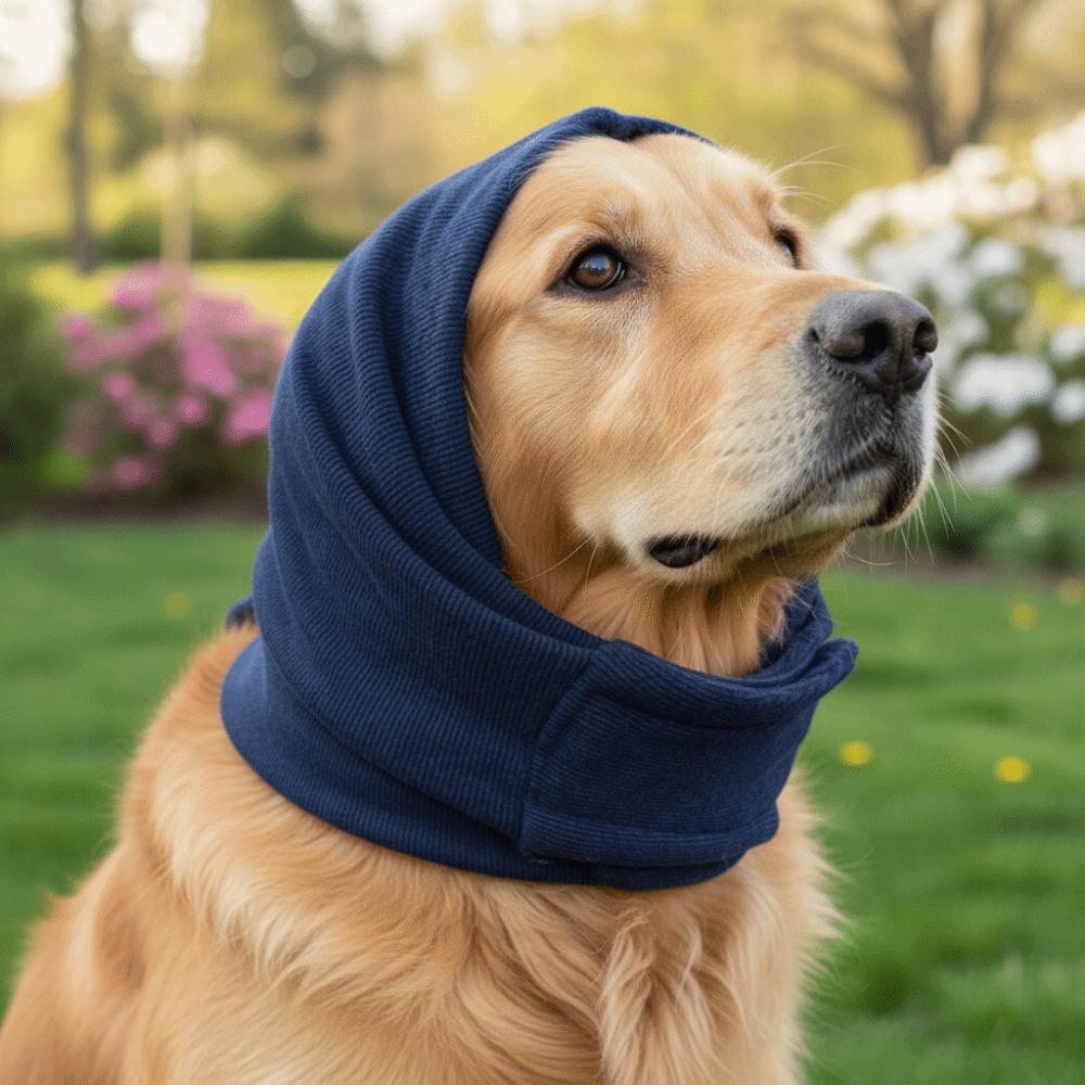 Noise Protection Dog Soothing Hood Washable Dog Head Wrap Anxiety Relief Cover  Grooming