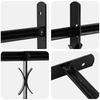 Window Grille 175 X 60 Cm Powder Coated Steel Black