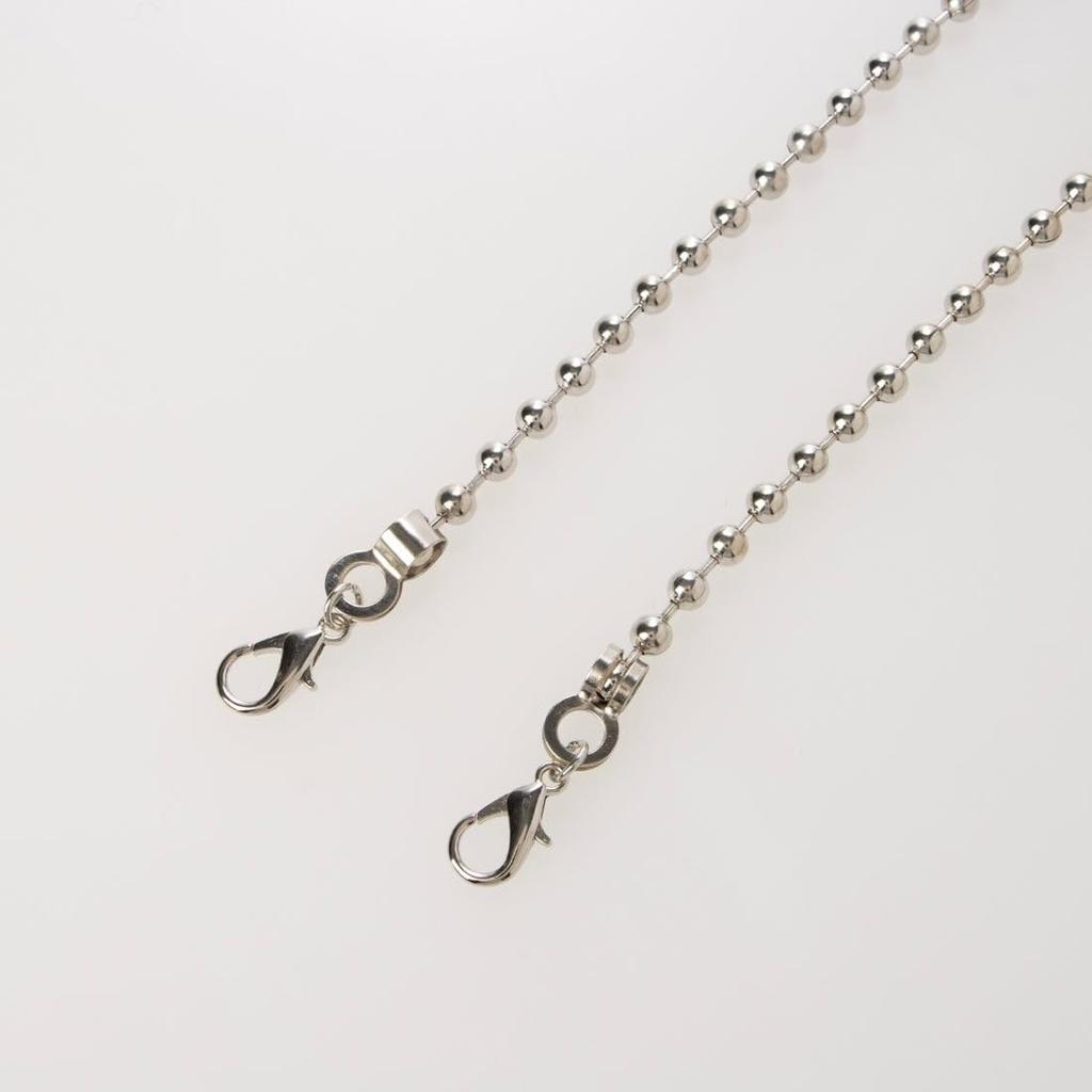 Silberne Perlen-Tragetasche