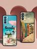 Summer Beach Phone Case For Oppo Reno 13 12 11 10 7 F Find X5 X6 A98 A80 A79 A78 A57 A54 A31 A17 Pro 5G Soft TPU Cover Funda Bag
