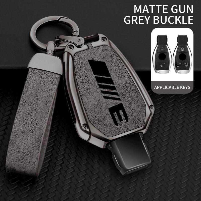 Zinc Alloy Car Key Case For Mercedes Benz E Class Remote Control Protector For Mercedes Benz E300 E260 E350 E400 Car Key Cover JV3