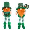 Festive Irish Dwarfs Patrick's Day Holiday Gifts Gnomes Doll for Bookshelves