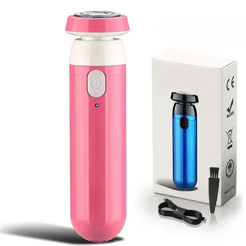 High Speed Fast Charging Portable Electric Shaver For Men And Women Mini Rechargeable Shaver Easy To Dismantle In One Step