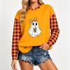Women's Casual Long Sleeve Loose Fit Halloween Printed Sweatshirt